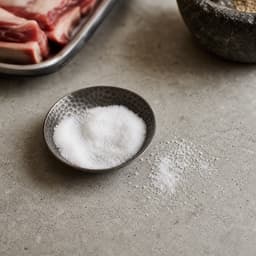 fine salt (garam halus), 10 g for Iga Sapi Goreng Madu