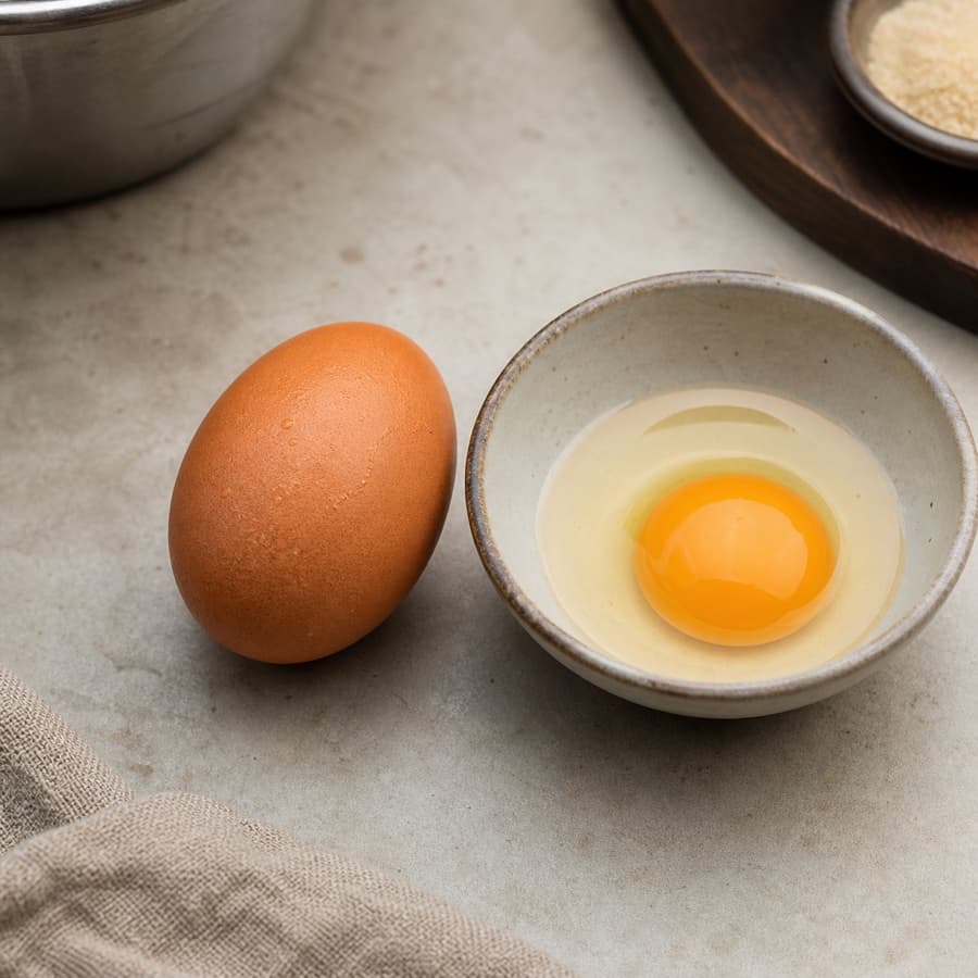 large egg (telur ayam besar) for Ayam Goreng Kalasan
