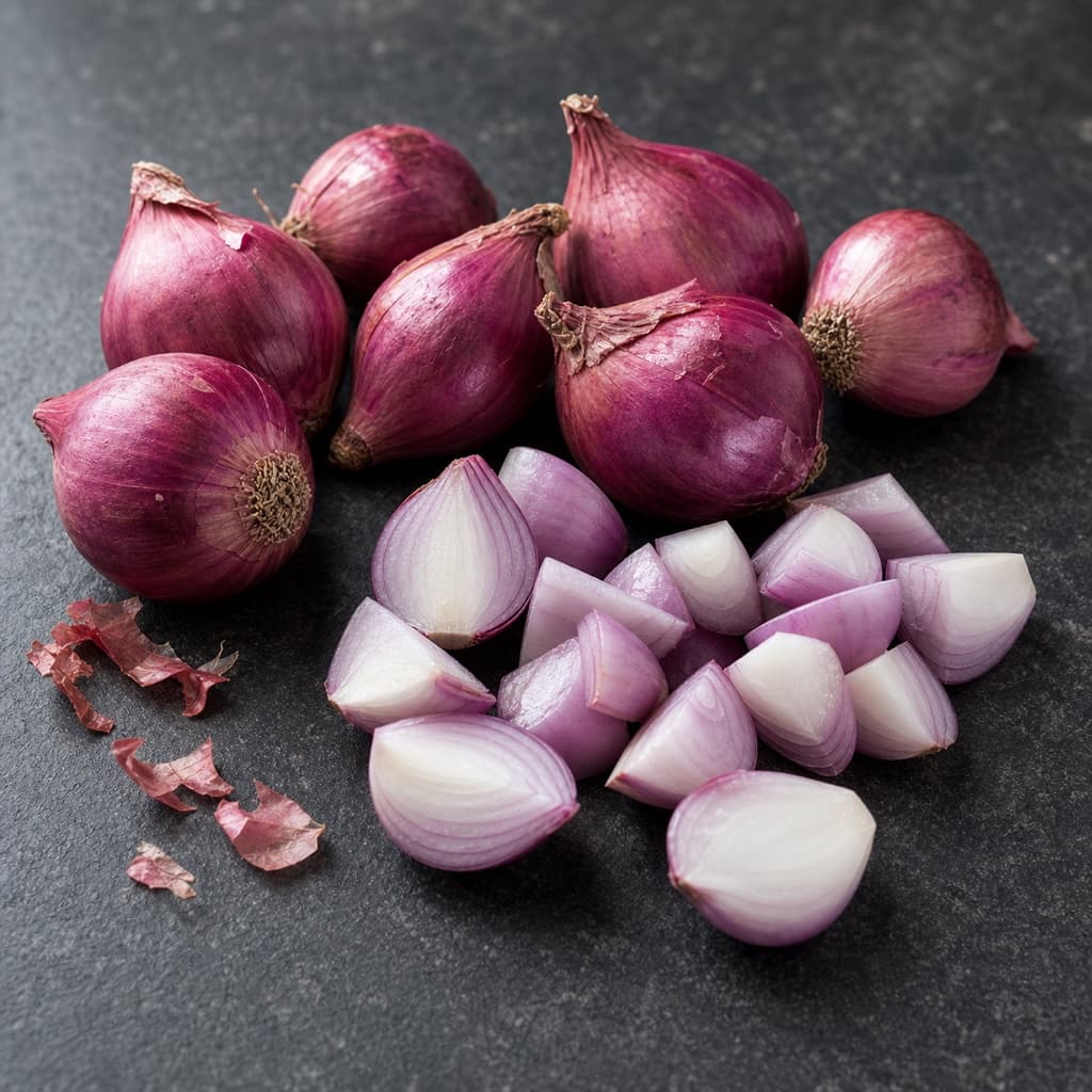 shallots (bawang merah) for Ayam Goreng Kalasan