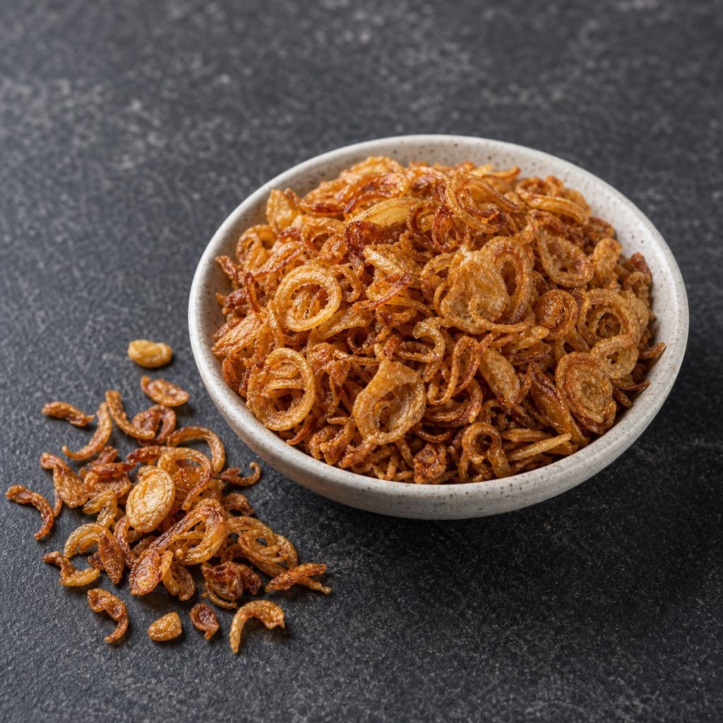 fried shallots (bawang goreng) for Bakso