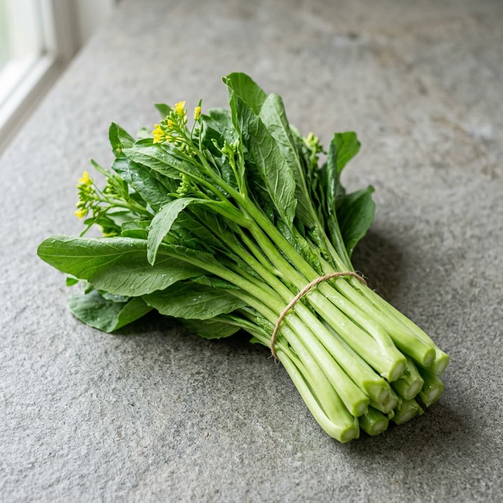 Asian greens (sawi hijau) for Bakso