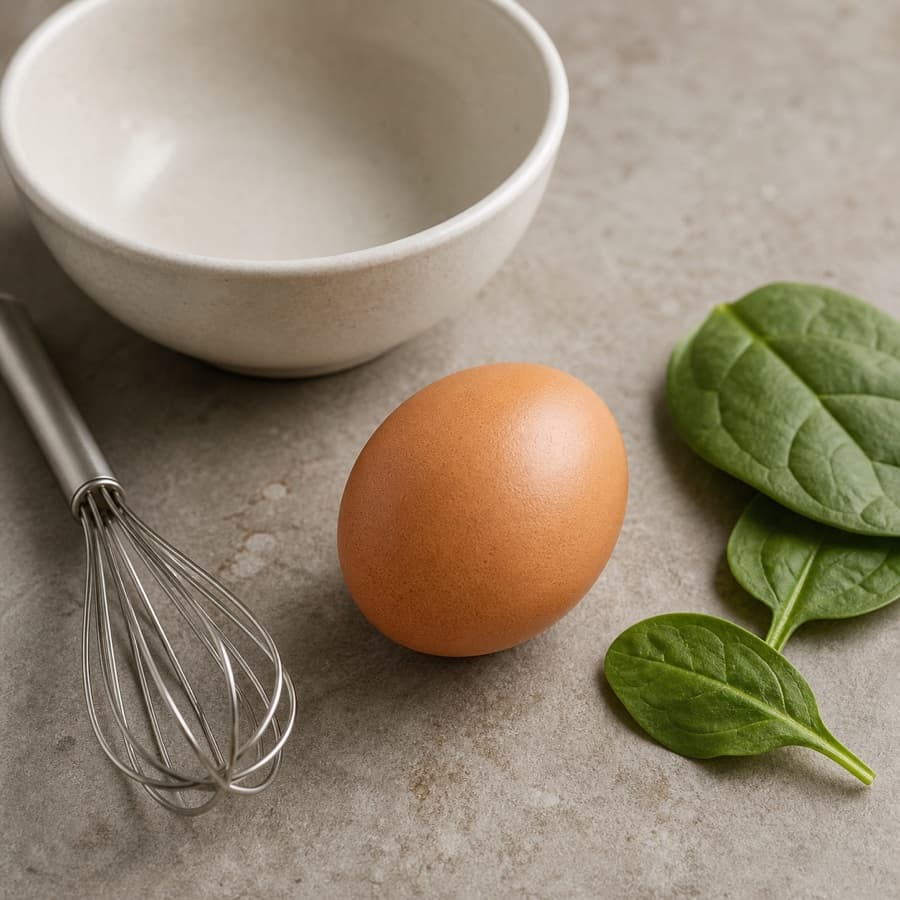 large whole egg (telur ayam ukuran besar) for Beef Wellington