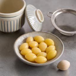 canned ginkgo nuts (biji ginkgo kalengan), 16 g for Chawanmushi