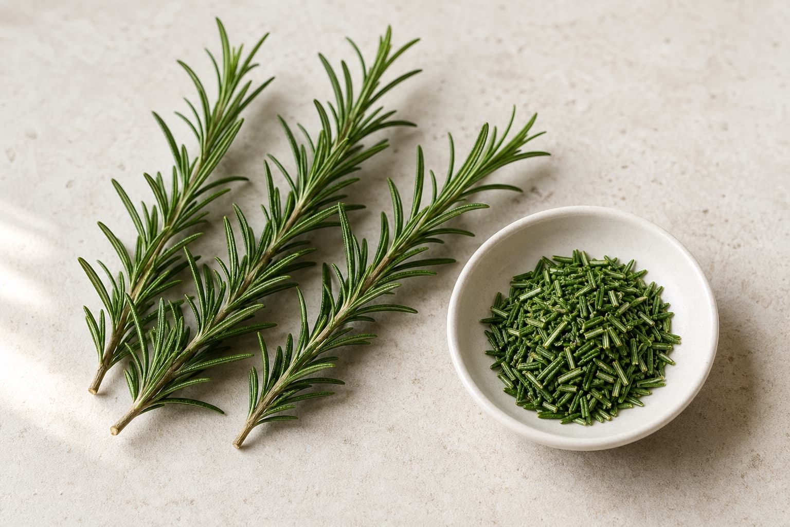 fresh rosemary leaves (daun rosemary segar) for Ultra-Crispy Smashed Potatoes