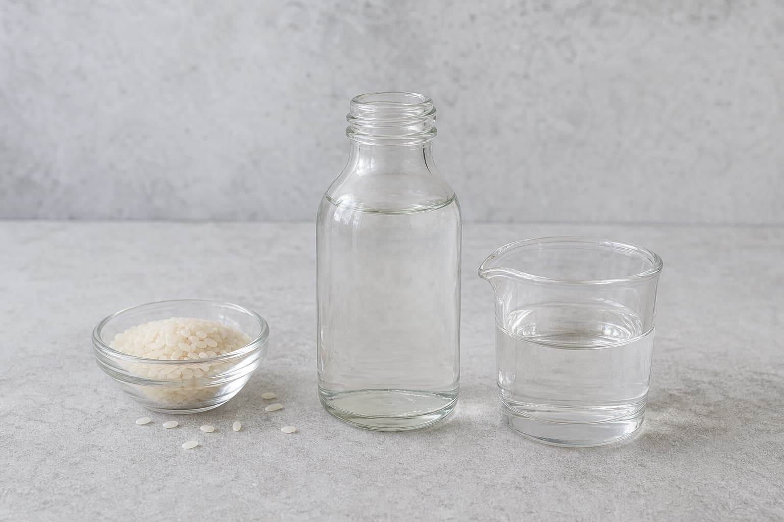 rice vinegar (cuka beras) for Homemade Pork Mandu
