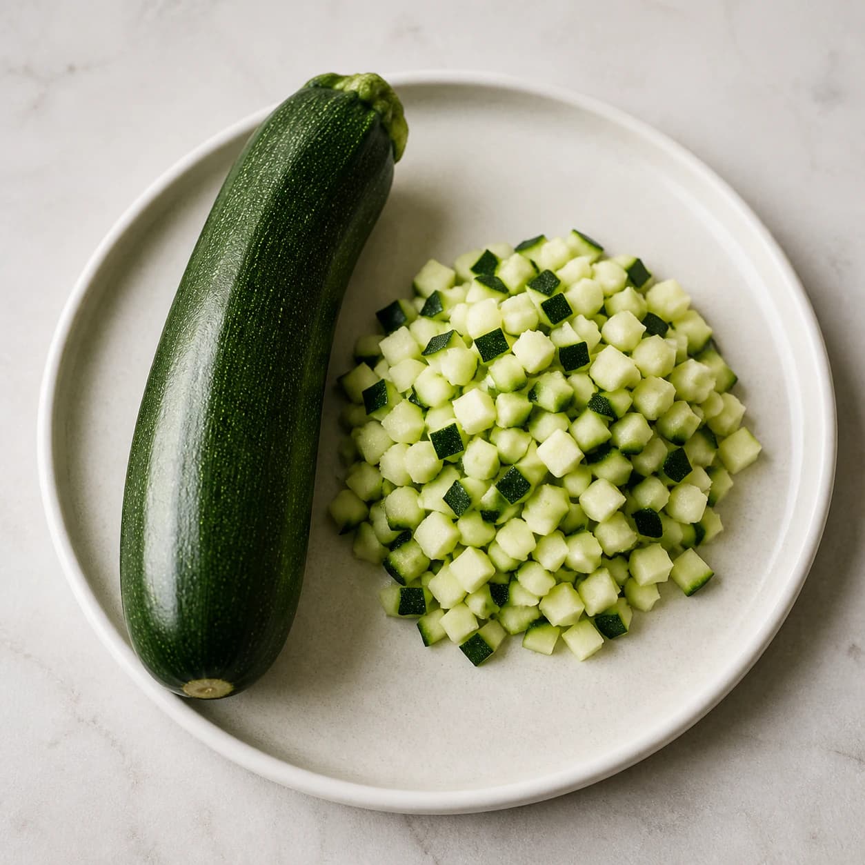 zucchini (zukini) for Homemade Pork Mandu