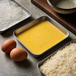 large eggs (telur ayam ukuran besar), 2 eggs for Japanese Pork Tonkatsu