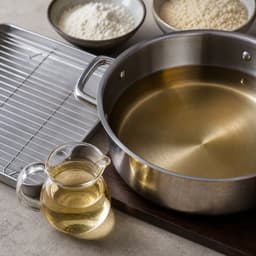neutral high-heat frying oil (minyak goreng netral tahan panas), 1.5 L for Japanese Pork Tonkatsu