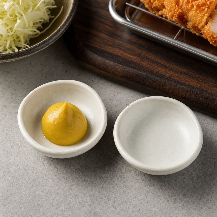 Japanese hot mustard or karashi ingredient reference
