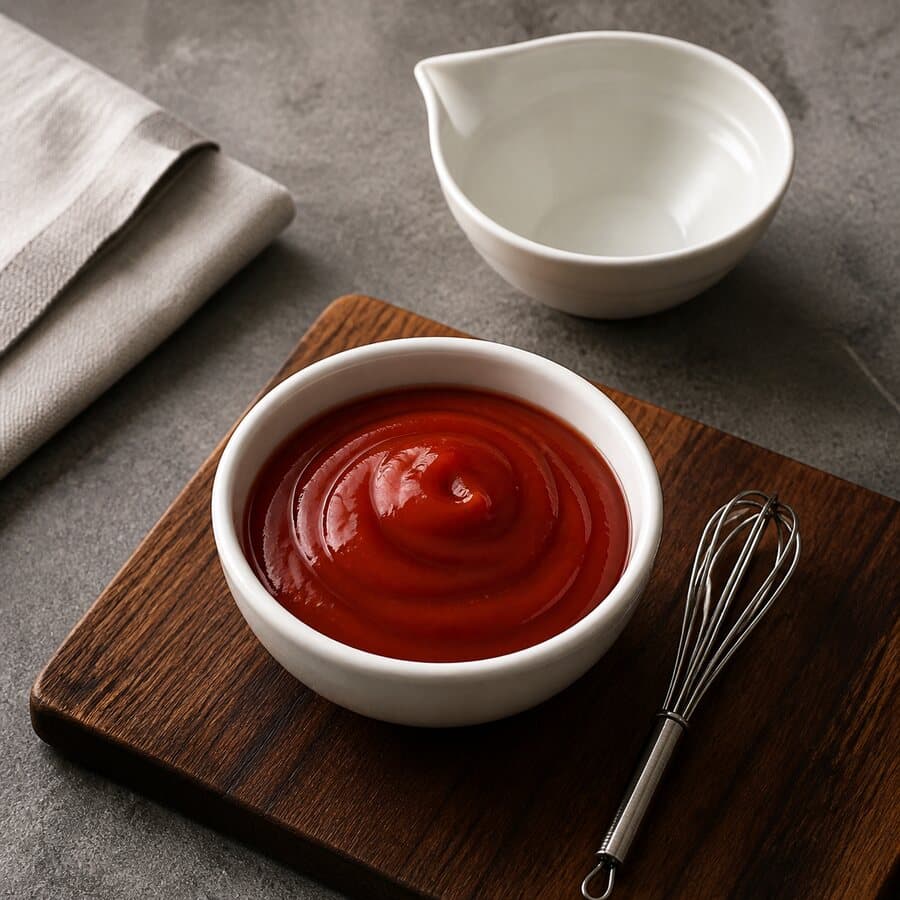 tomato ketchup (saus tomat ketchup) for Japanese Pork Tonkatsu