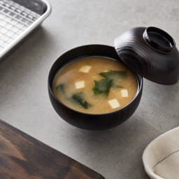 prepared miso soup, optional (sup miso siap saji, opsional), 800 ml for Japanese Pork Tonkatsu