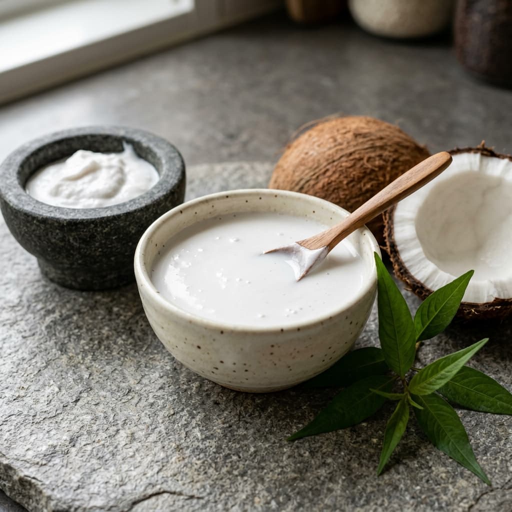 full-fat coconut milk (santan kental) for One-Pot Chicken Curry