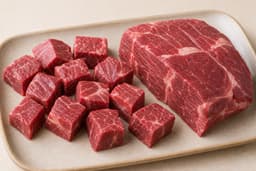 beef chuck or brisket (daging sapi sandung lamur atau sengkel), 1 kg, cut into 4 cm cubes for Chinese Tomato Beef Stew