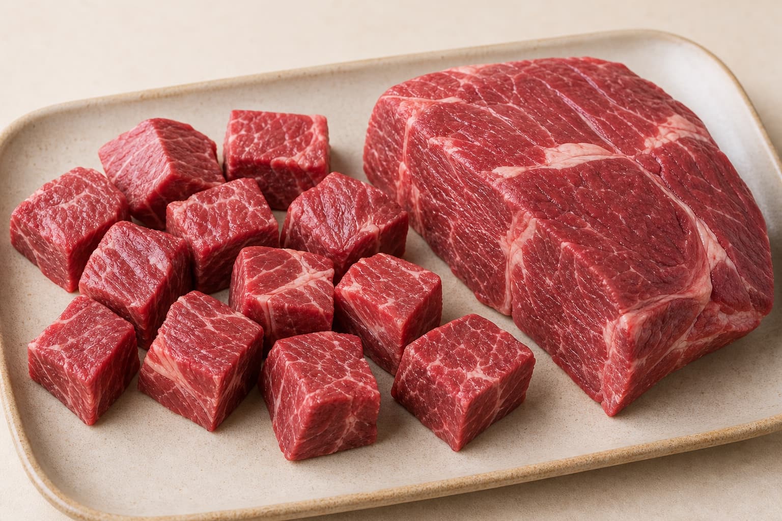 Beef chuck or brisket ingredient reference