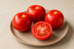 ripe round or vine tomatoes (tomat merah matang), 1.2 kg whole for Chinese Tomato Beef Stew