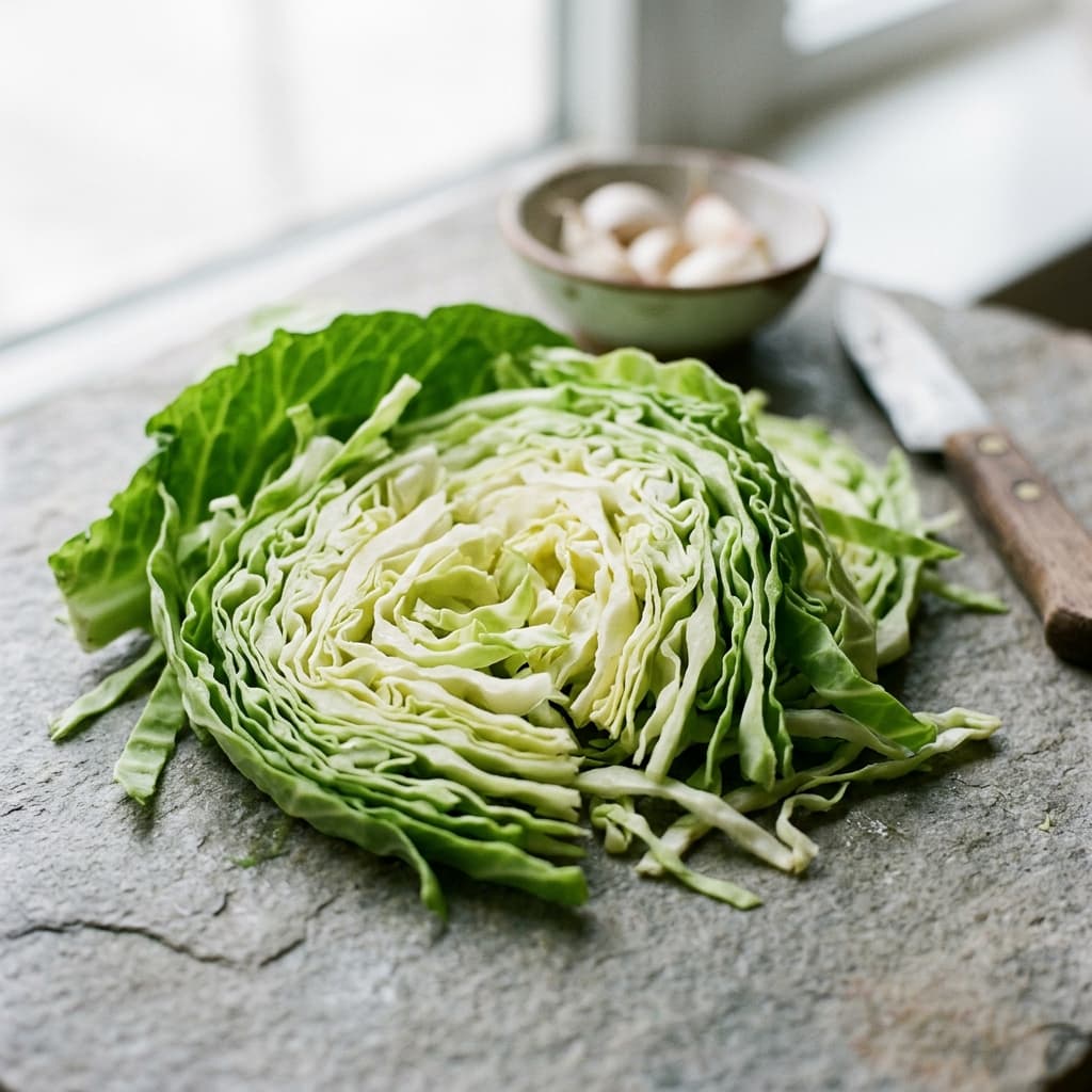 cabbage (kol) for Mie Goreng