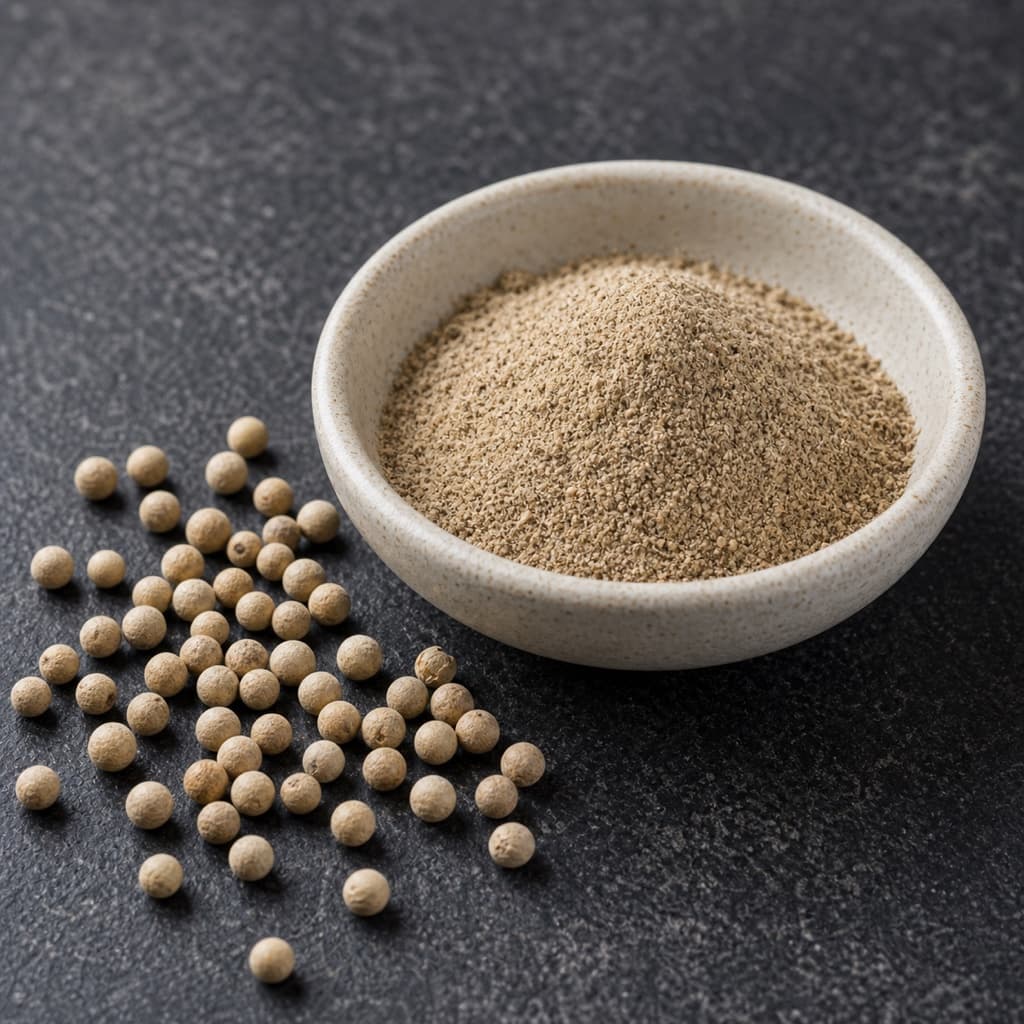 white pepper (merica putih) for Mie Goreng