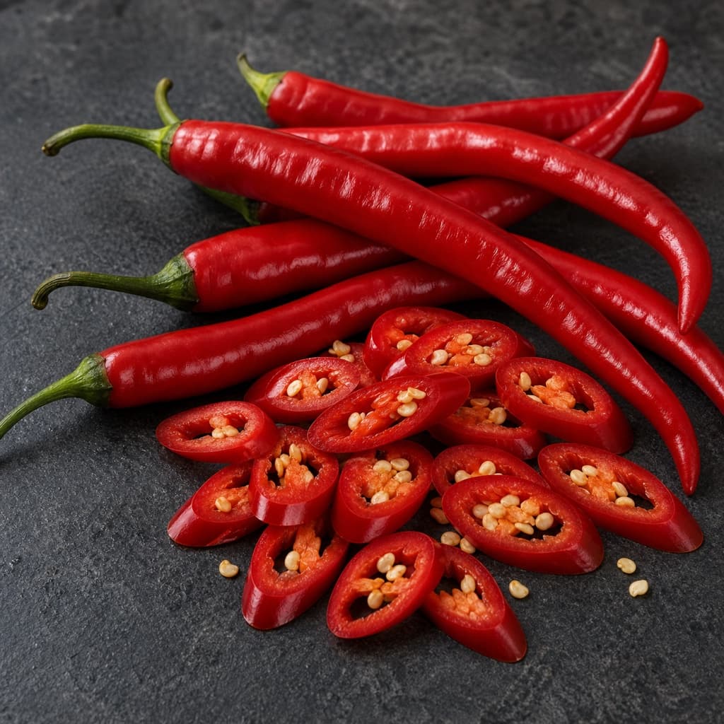 red chilli (cabai merah) for Nasi Goreng