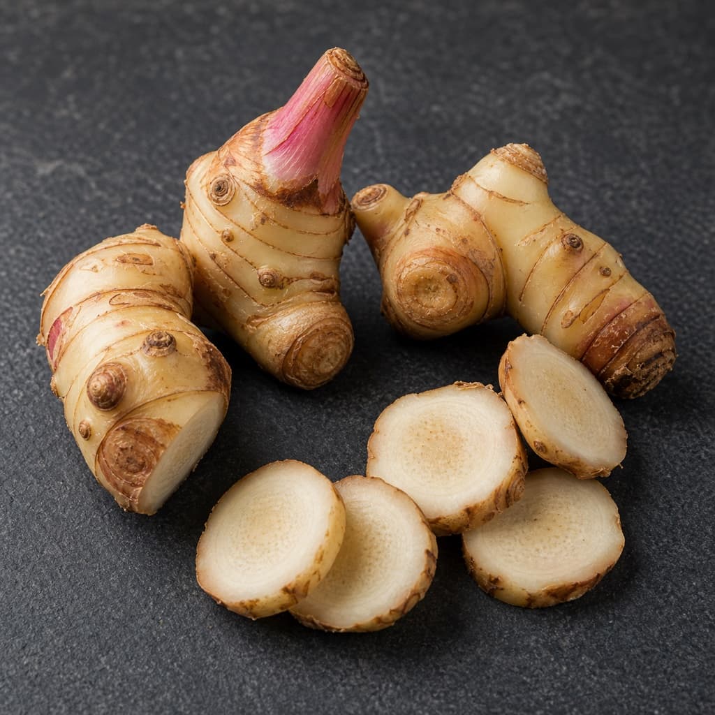 galangal (lengkuas) for Opor Ayam
