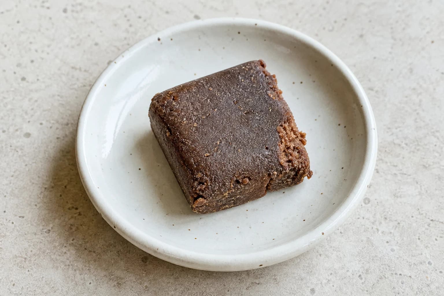 toasted Malaysian belacan (belacan Malaysia yang sudah dipanggang) for Penang Nyonya Kari Kapitan