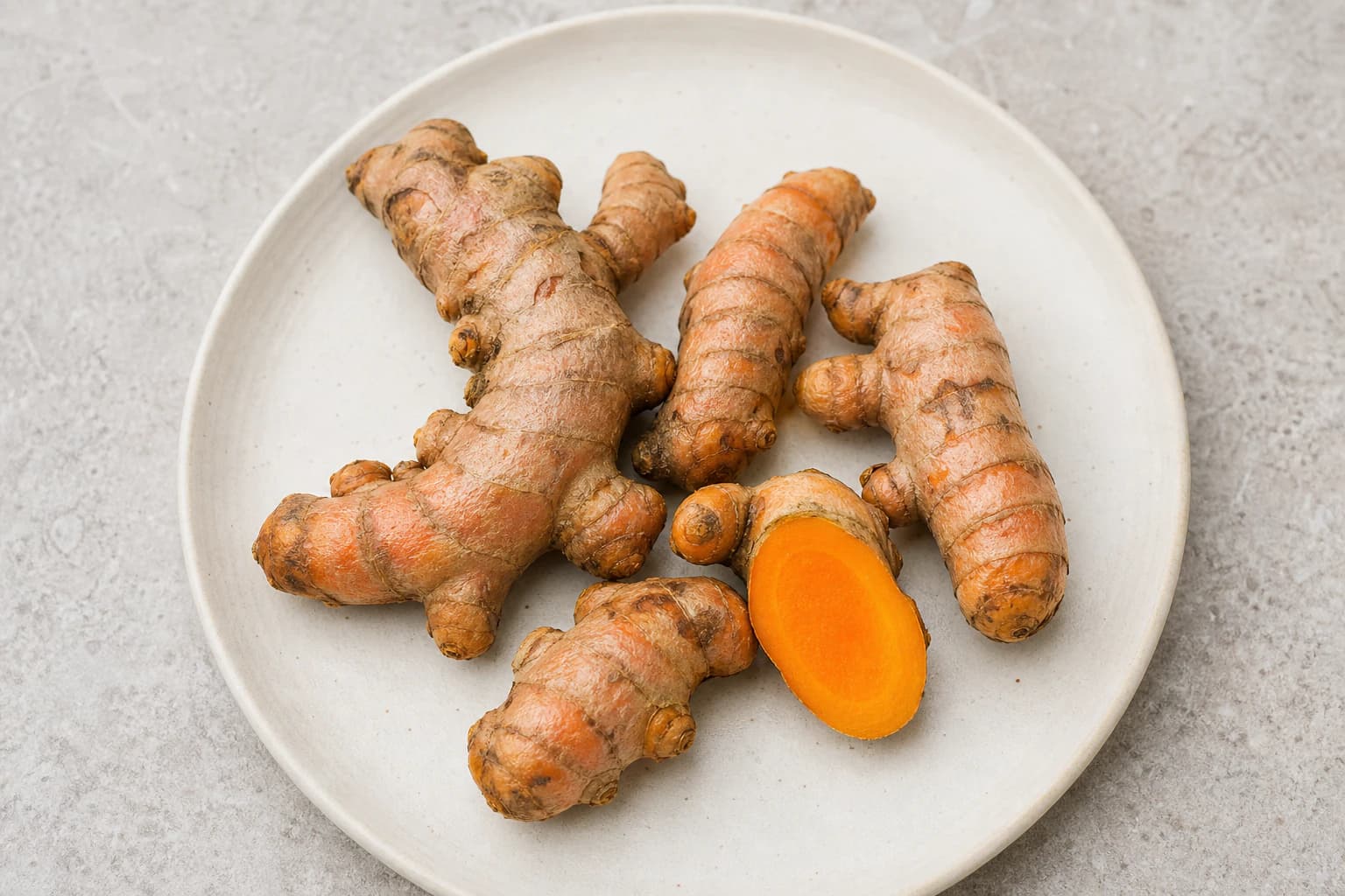 fresh turmeric root (kunyit segar) for Penang Nyonya Kari Kapitan