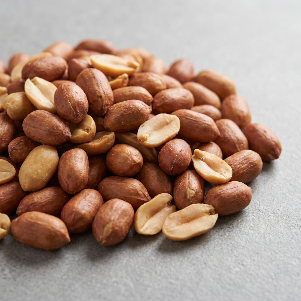roasted peanuts (kacang tanah goreng) for Sate Ayam