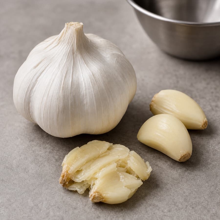 garlic (bawang putih) for Sop Buntut