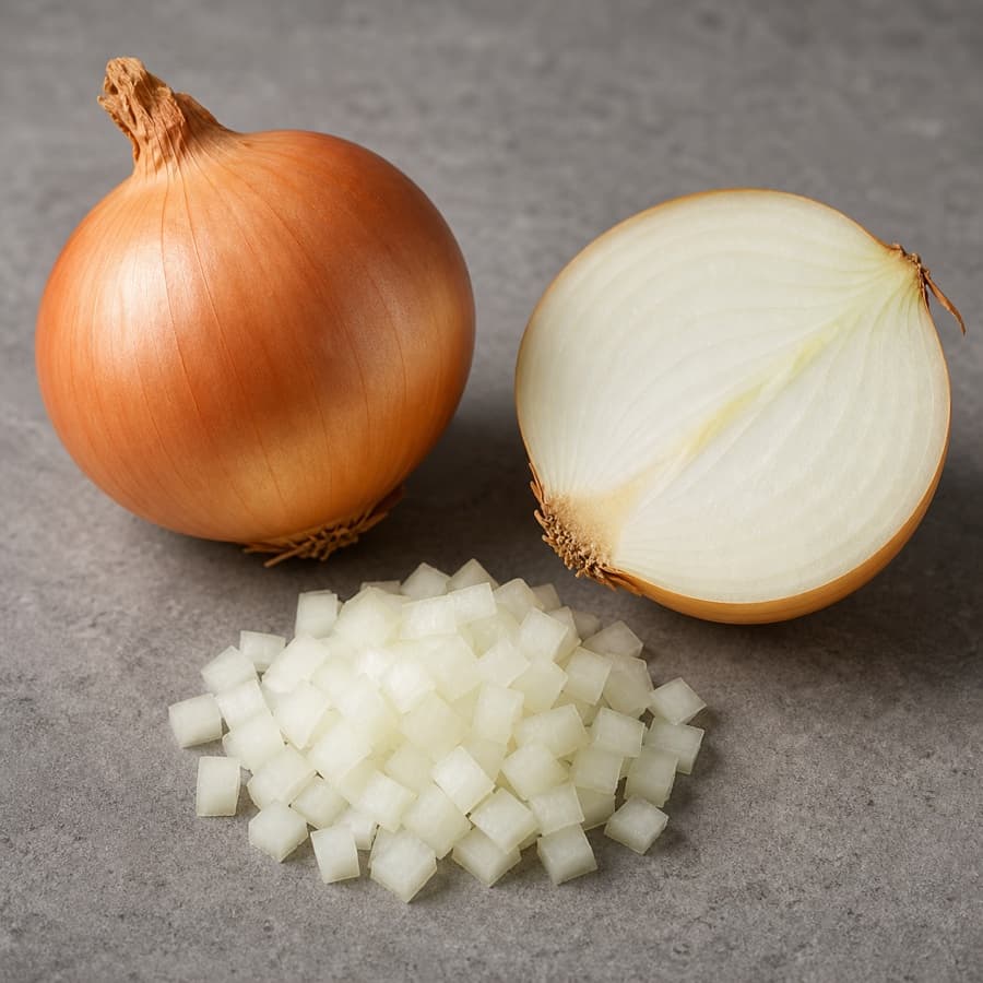 brown onion (bawang bombai) for Sop Buntut