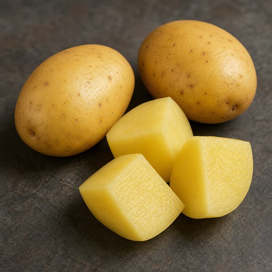 waxy potatoes (kentang yang tidak mudah hancur) for Sop Buntut