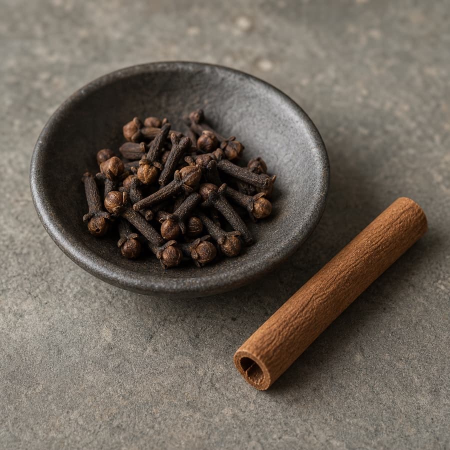cloves and cinnamon (cengkeh dan kayu manis) for Sop Buntut