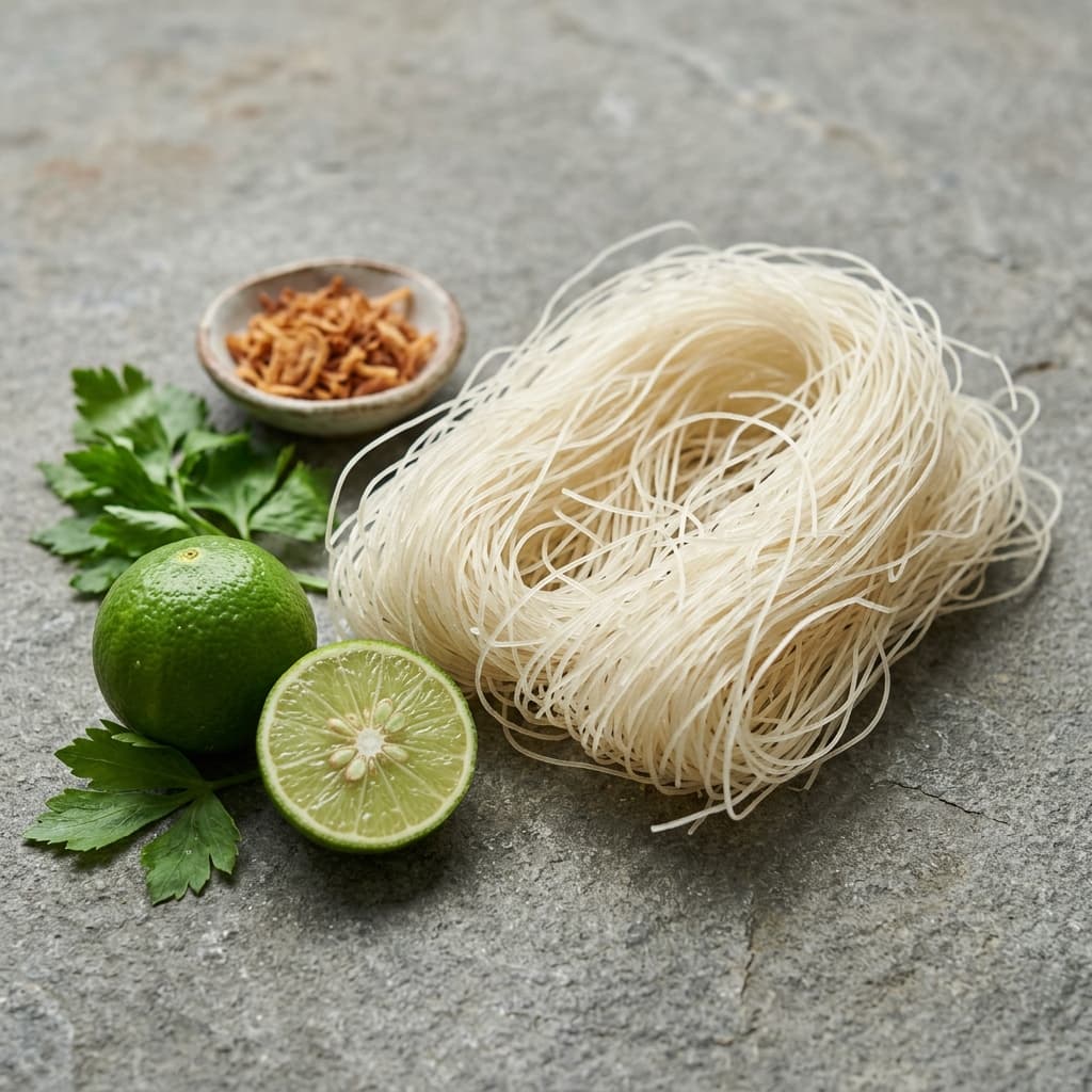 rice vermicelli (bihun) for Soto Ayam