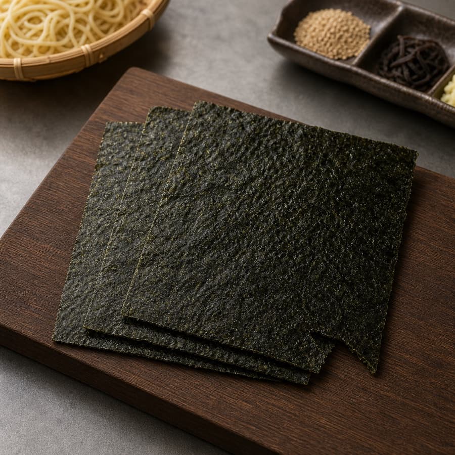 nori sheets (lembar nori) for Tonkotsu Shoyu Ramen