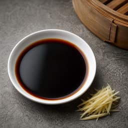 Chinkiang black vinegar (cuka hitam Chinkiang), 90 ml for Xiao Long Bao