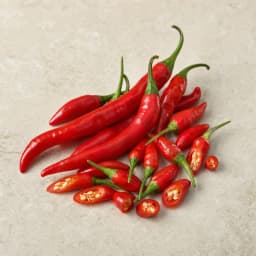 red chilli (cabai merah), 2 chillies for Gado-Gado
