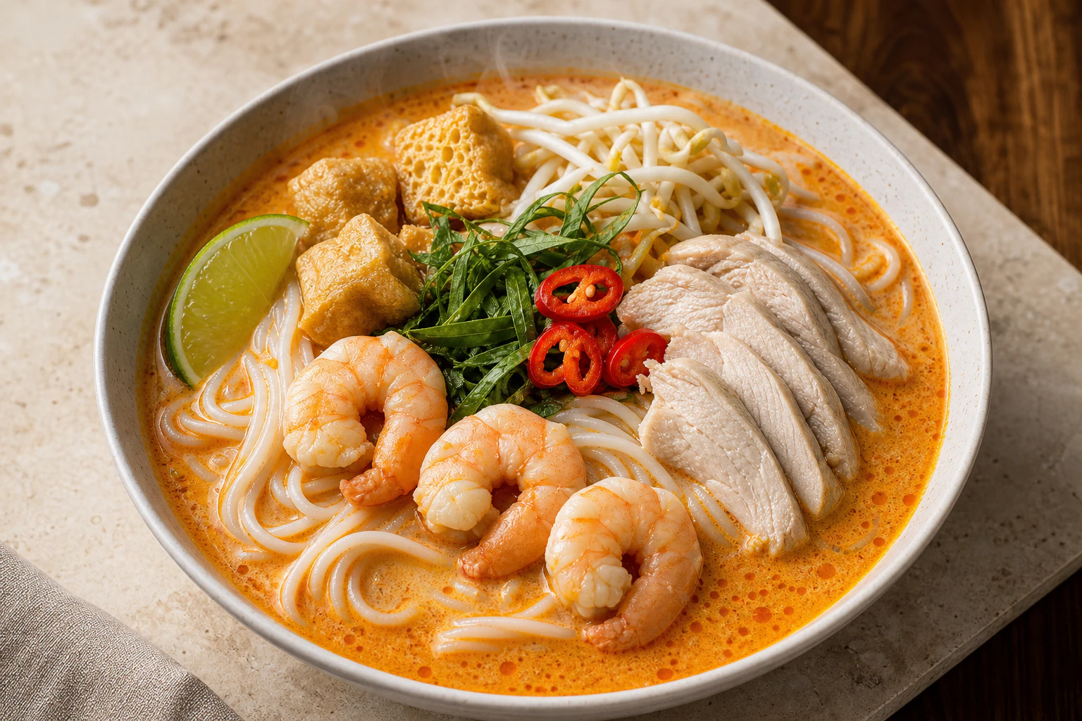 Weeknight Laksa Lemak