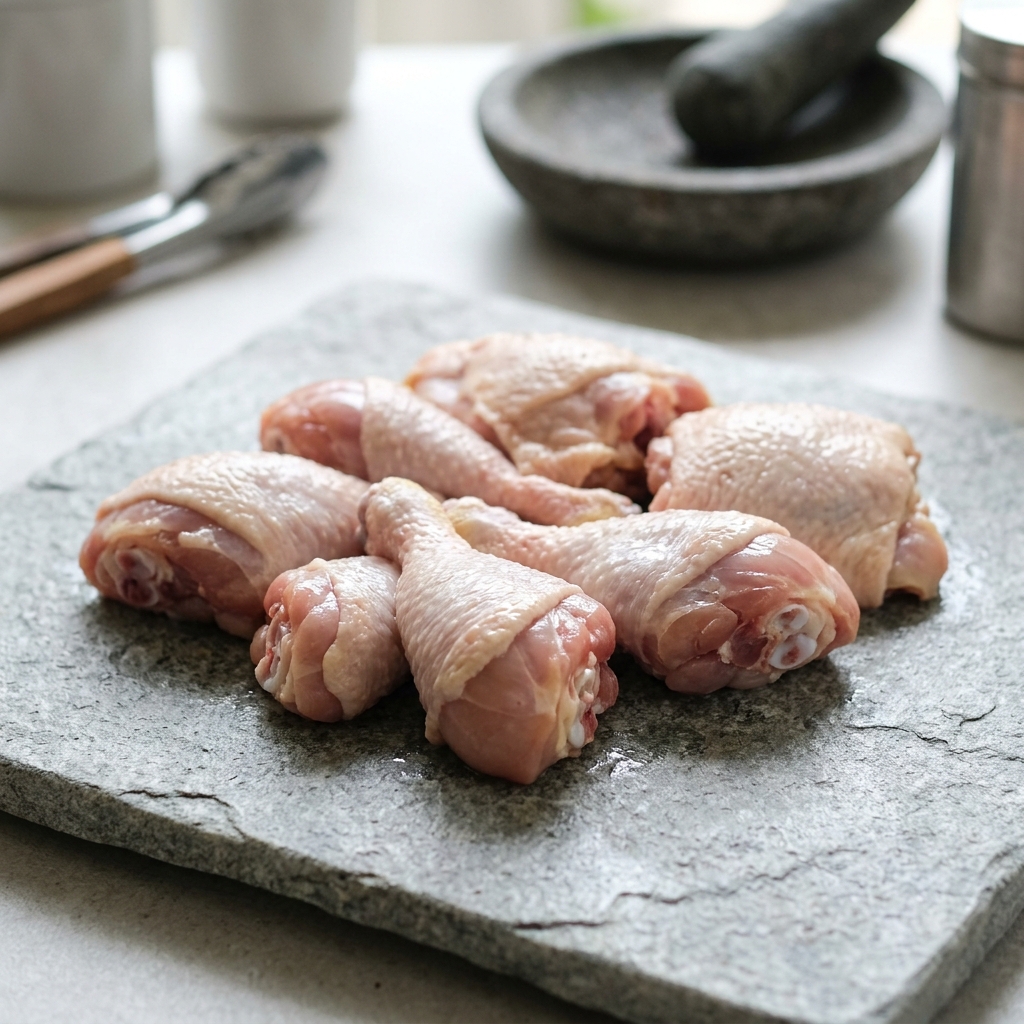 Small whole chicken, cut into 8