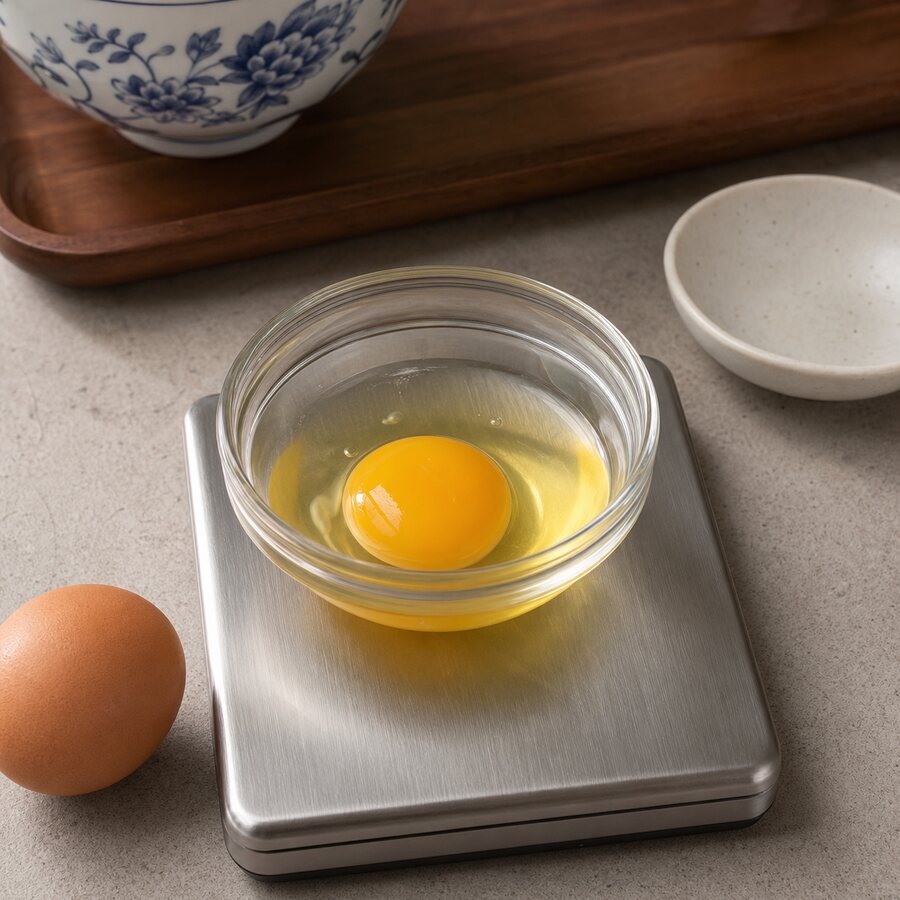 Whole egg, weighed without shell