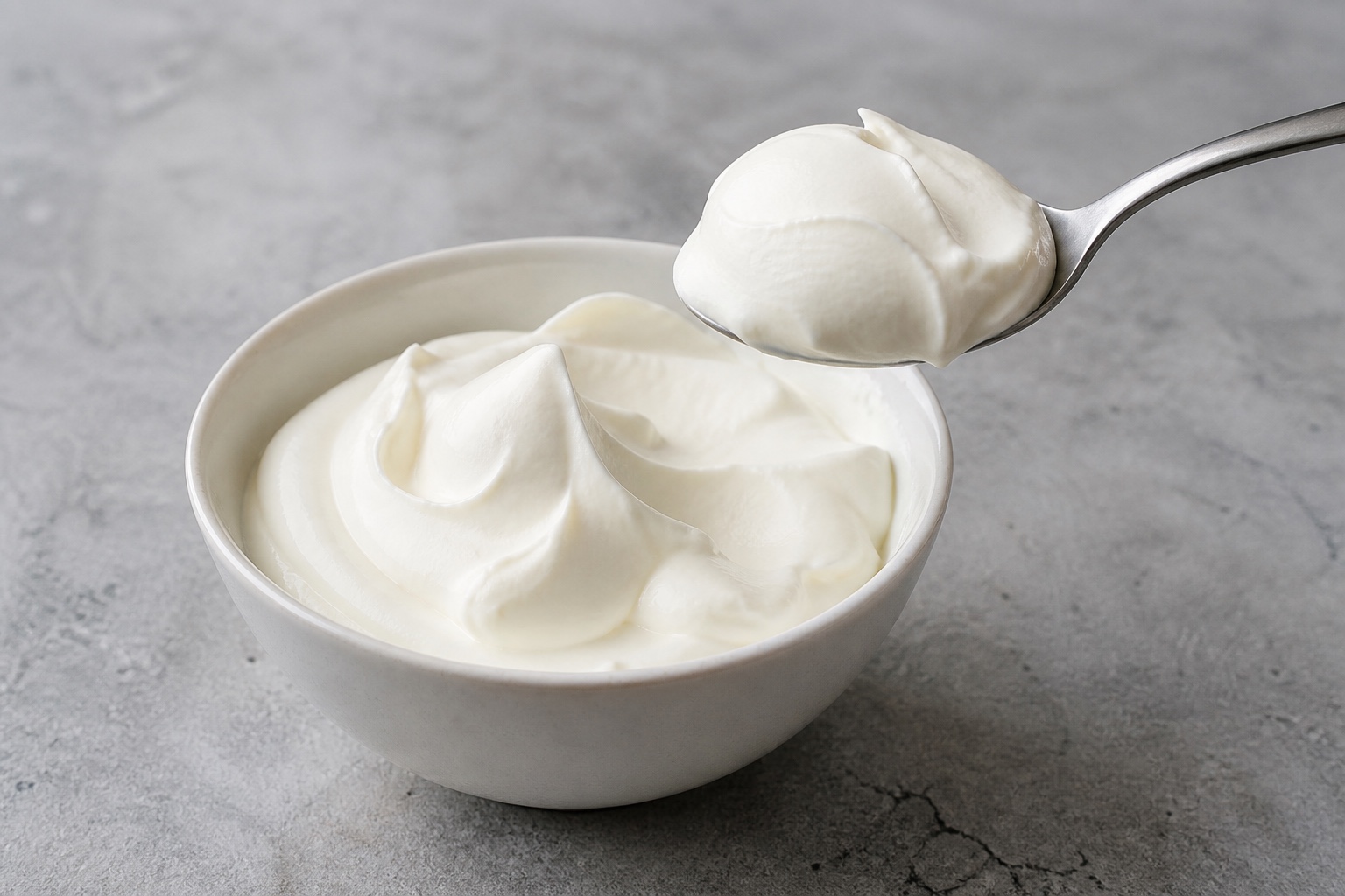 Full-fat cultured sour cream
