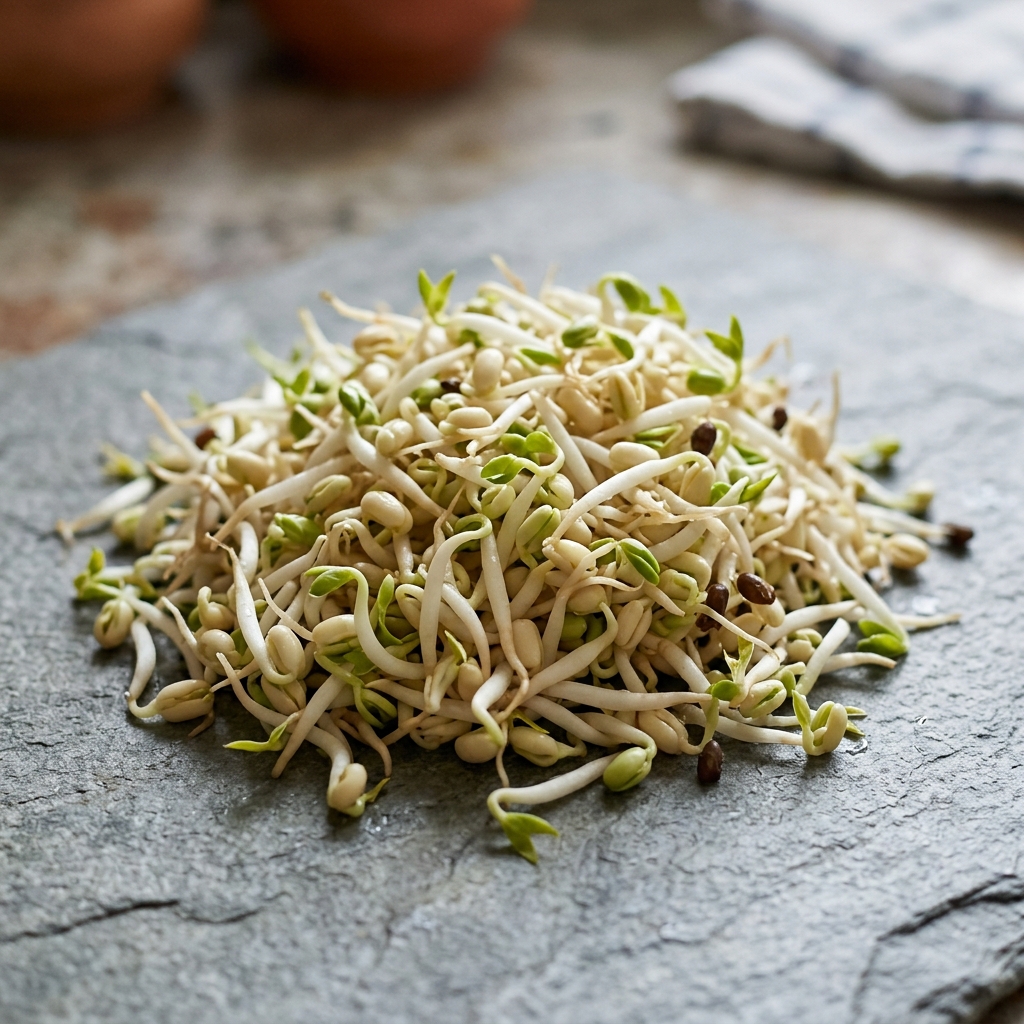 Short bean sprouts