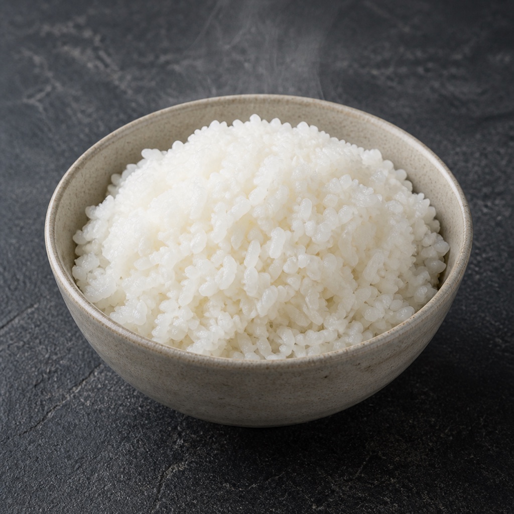 Steamed rice