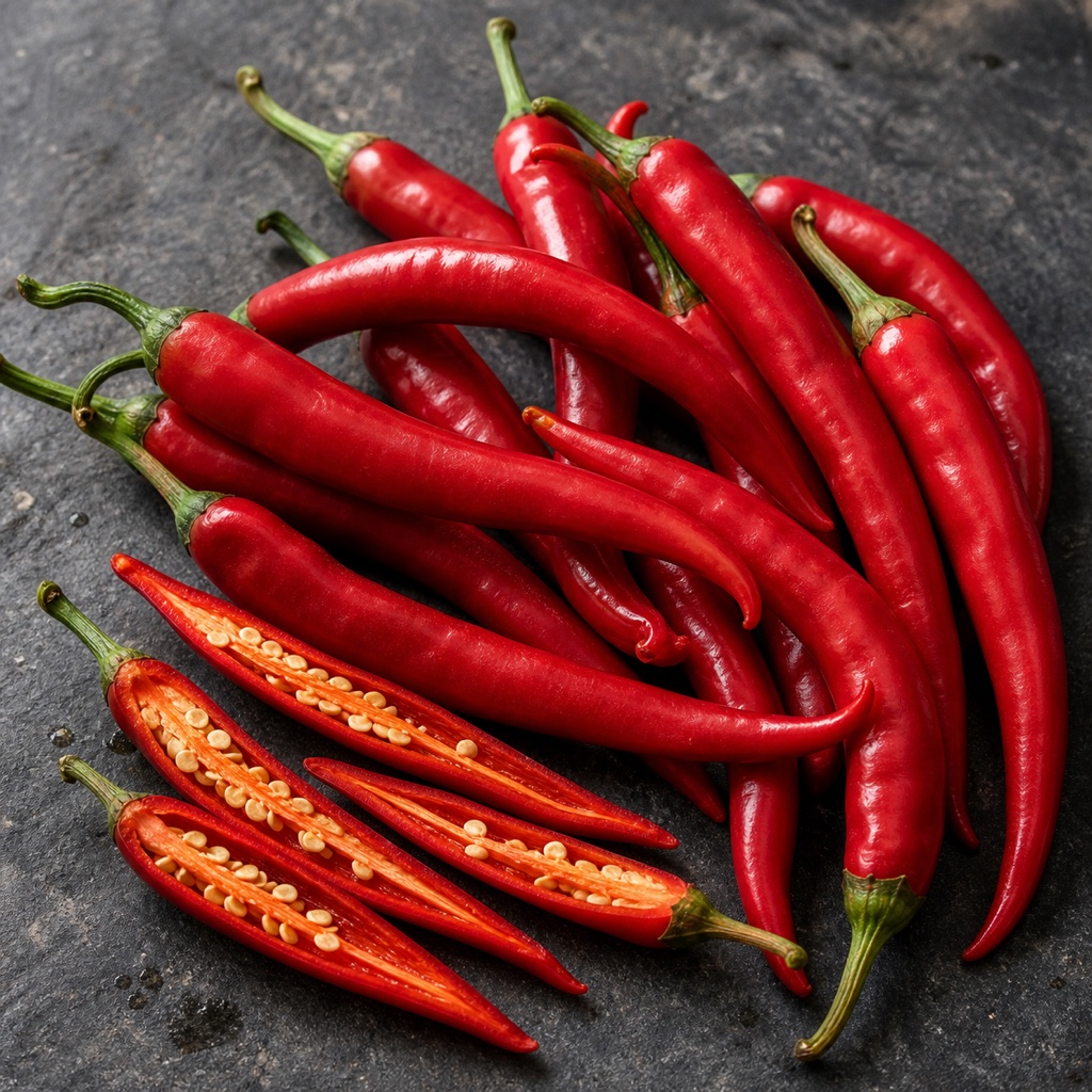 Rendang: red chilli
