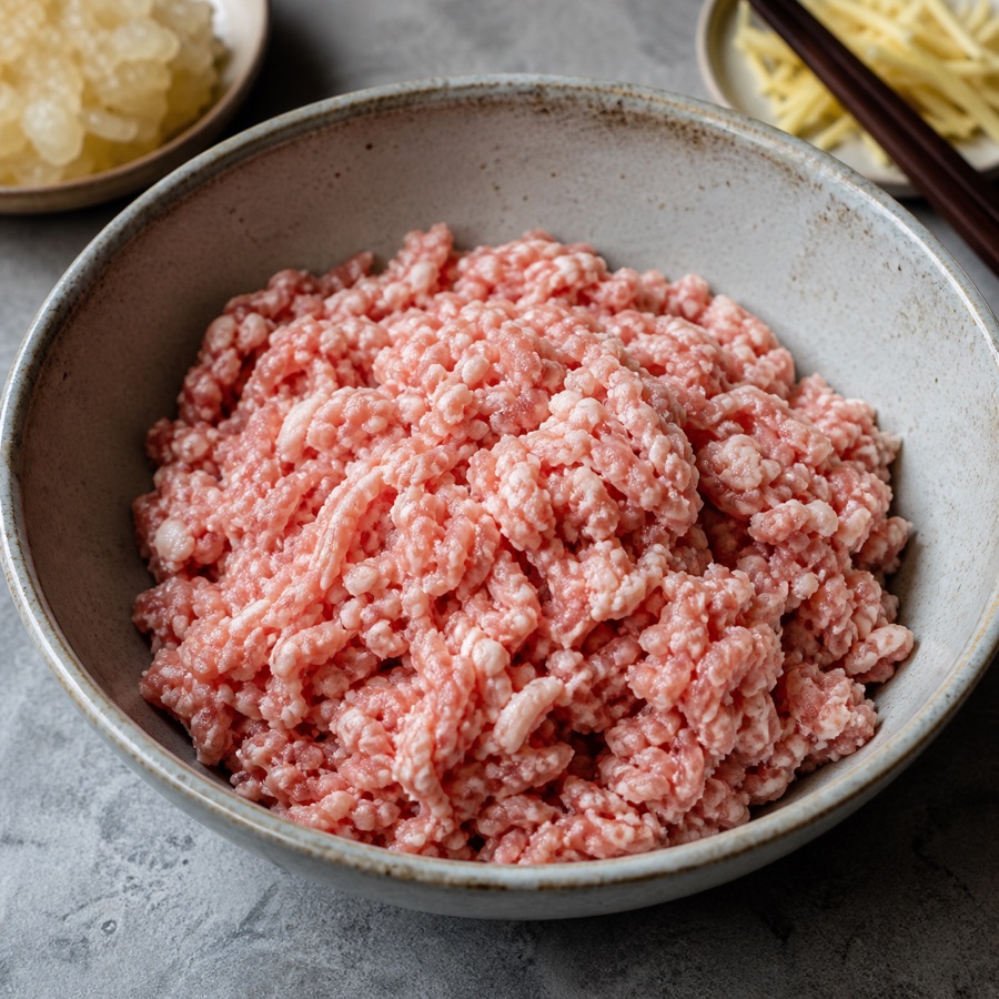 Ground pork, about 70% lean